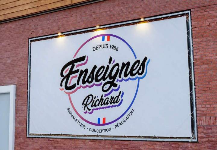 Bâche Enseignes Richard