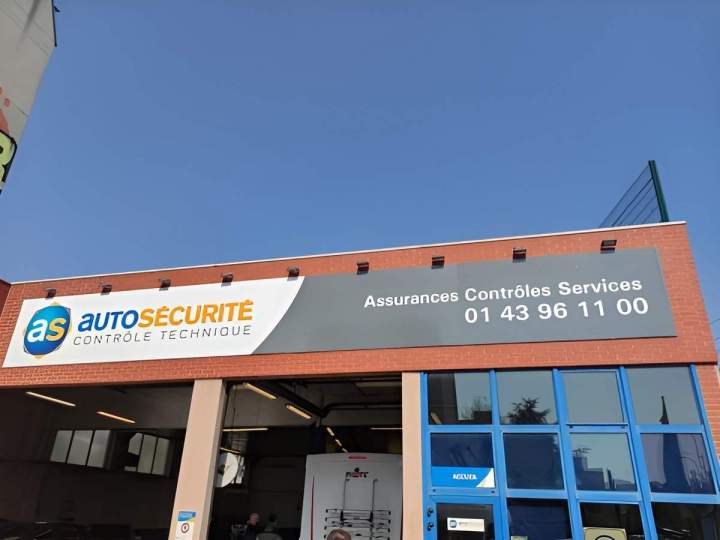 Enseigne autosécurité