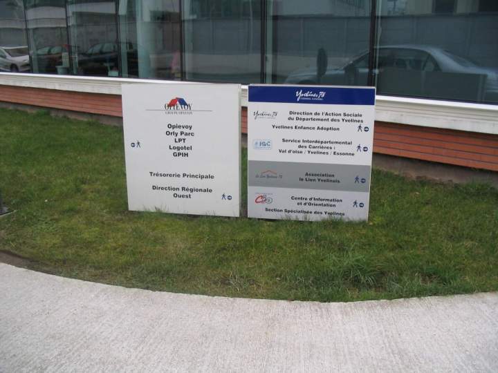 Panneaux signalétiques