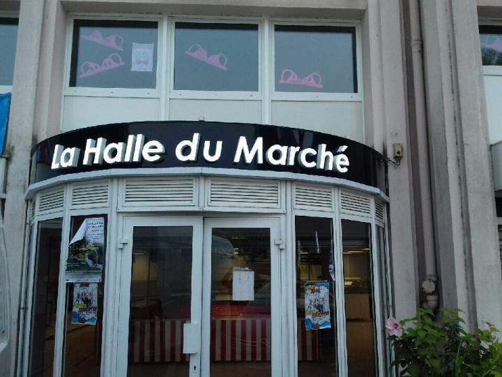 Enseigne La Halle du marché